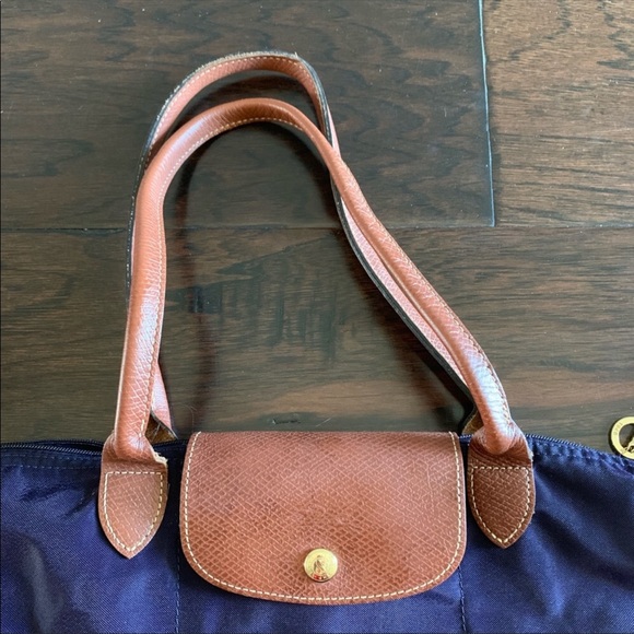 Small Purple longchamp bag - Picture 4 of 8